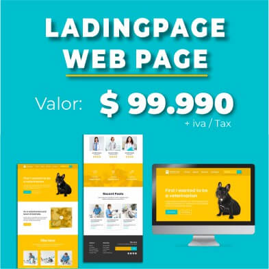 Creación de Pagina Web profesional – LadingPage